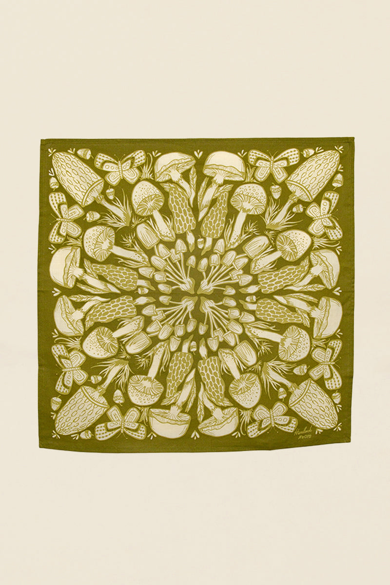 mushrooms bandana