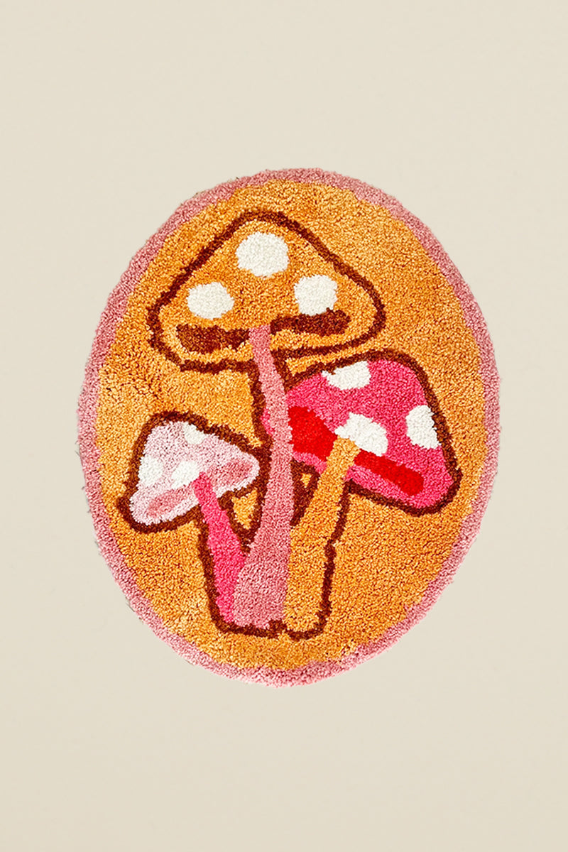 mushroom rug