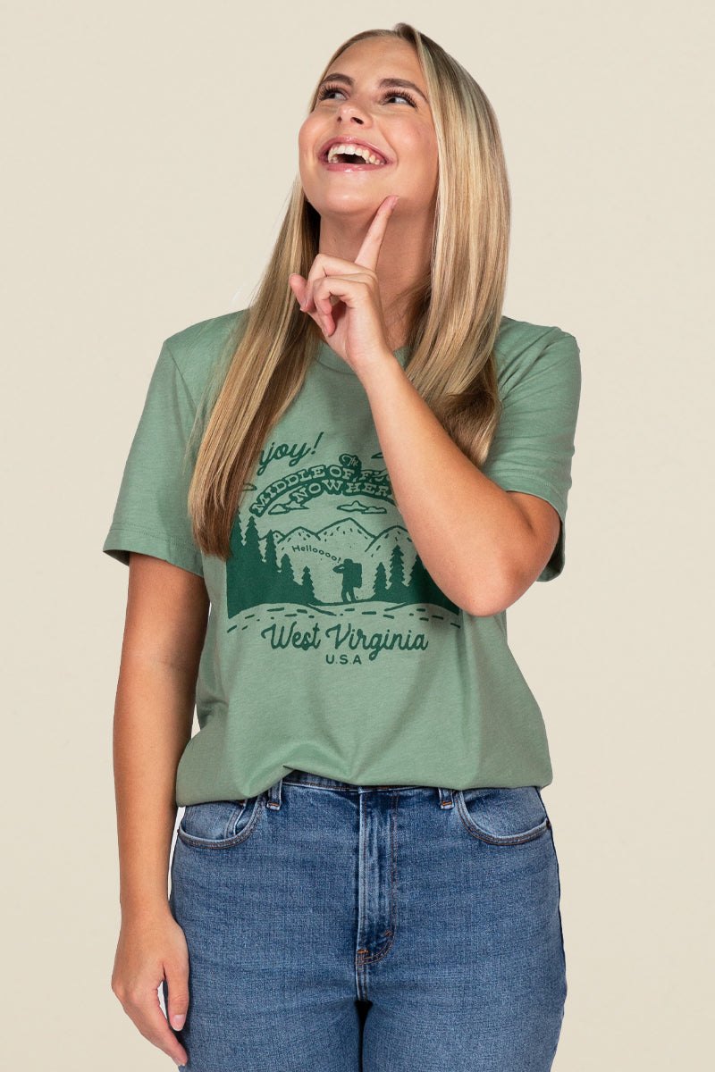 middle of nowhere tee