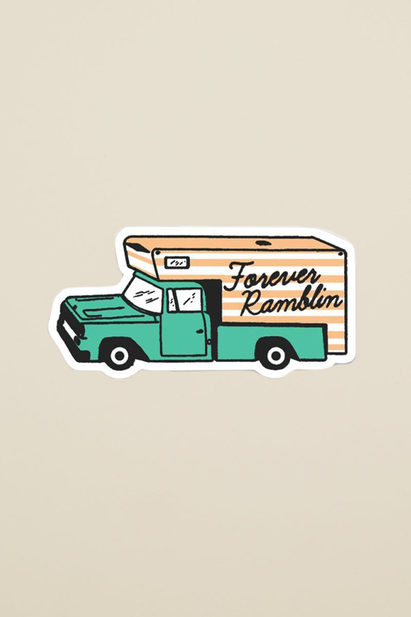 forever ramblin sticker