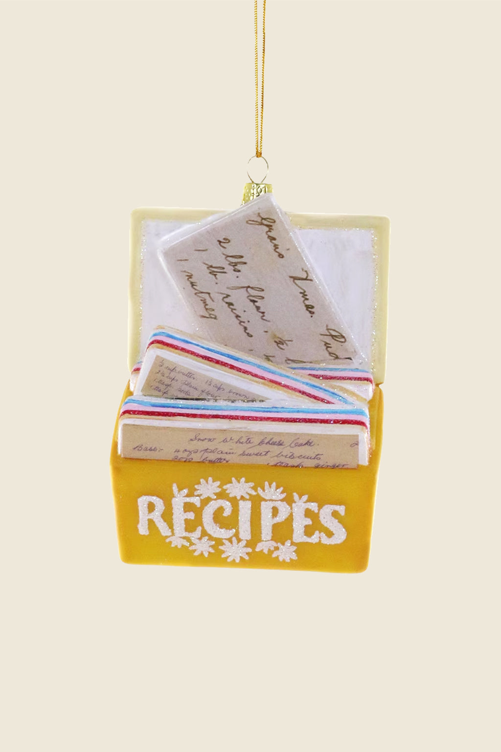 Recipe Box Ornament
