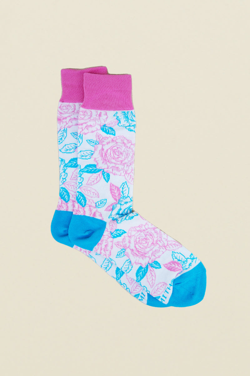 trans roses socks
