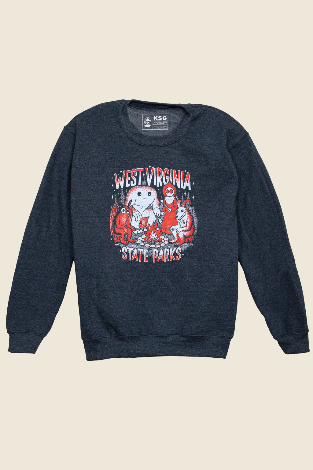 WV State Parks: Cryptid Campfire Sweatshirt