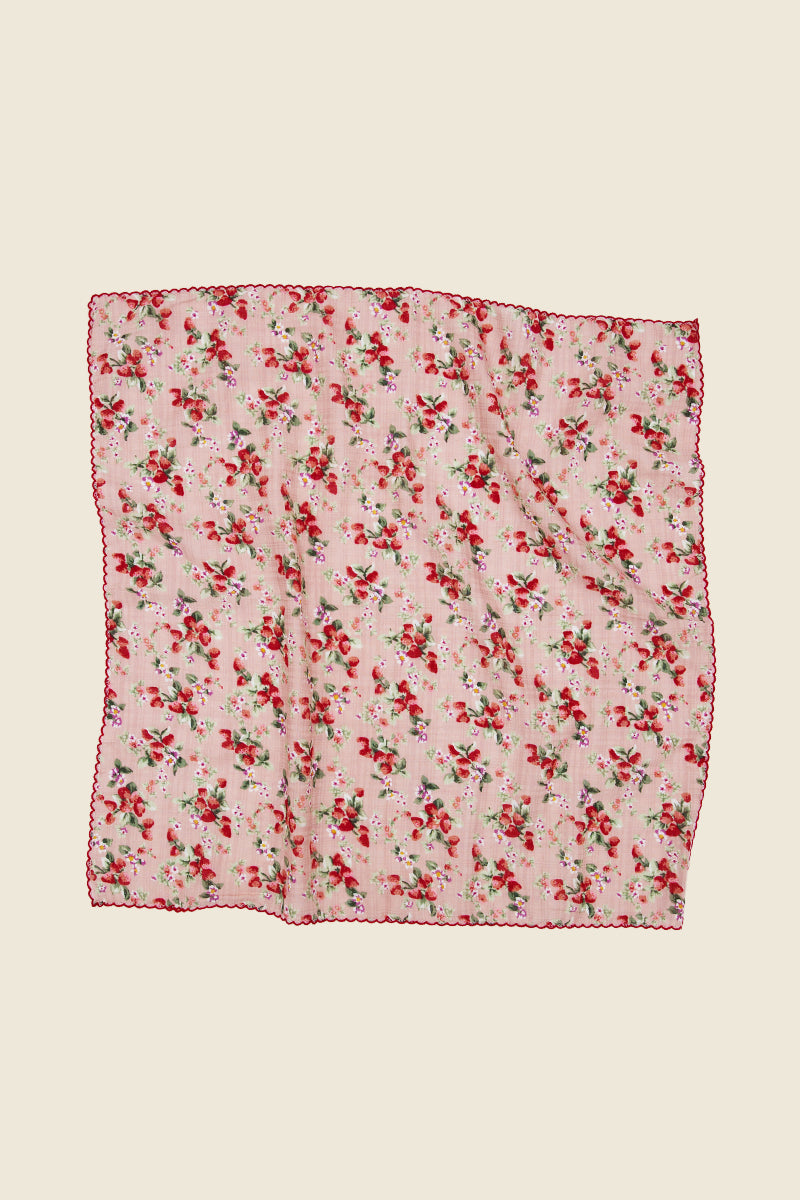 Vintage Strawberry Bandana