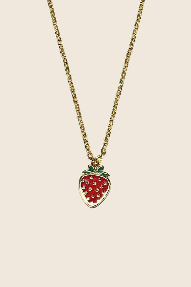 Strawberry Necklace