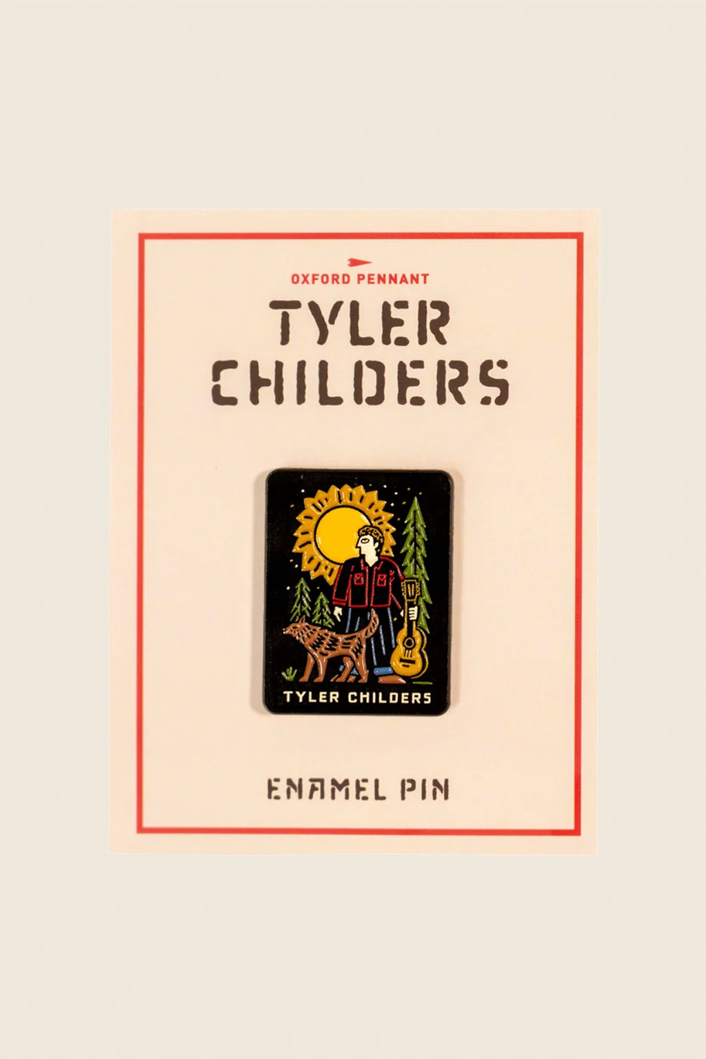 Tyler Childers x Oxford Pennant: Portrait Pin