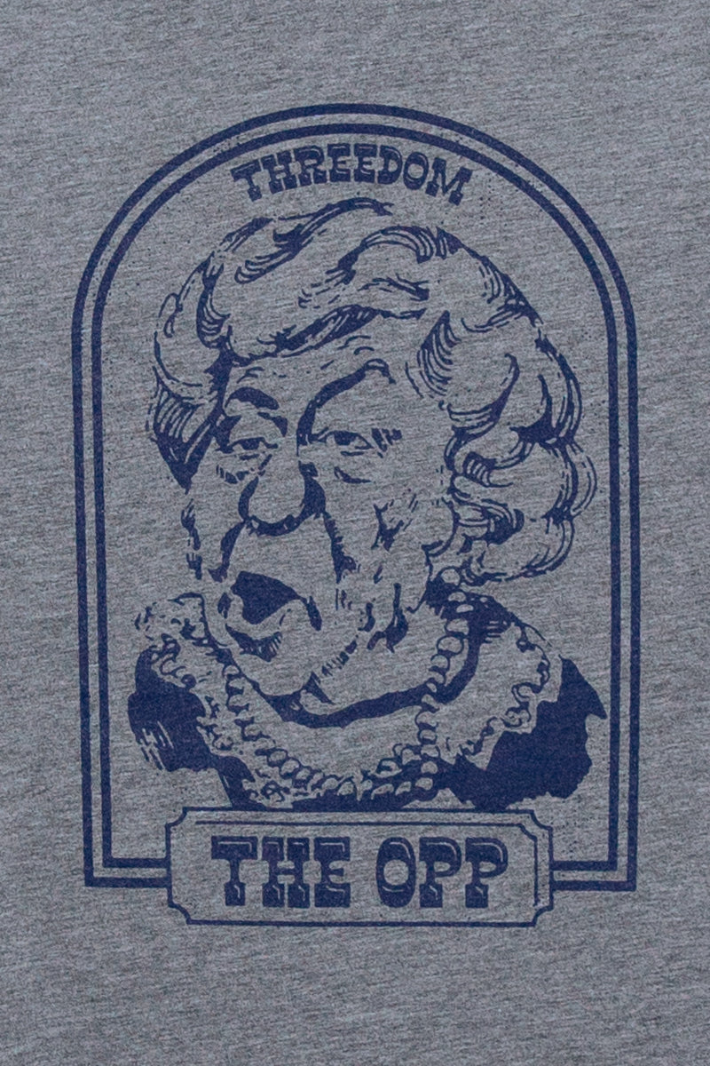 Threedom: The OPP Tee, grey