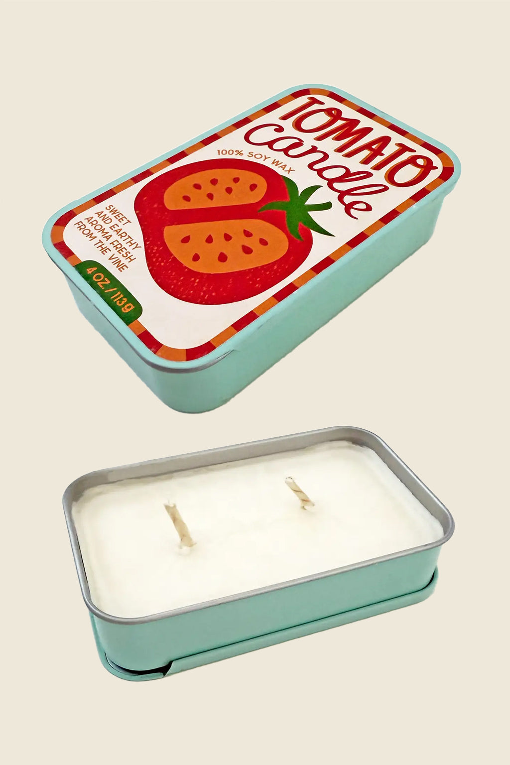 Tomato Tin Candle
