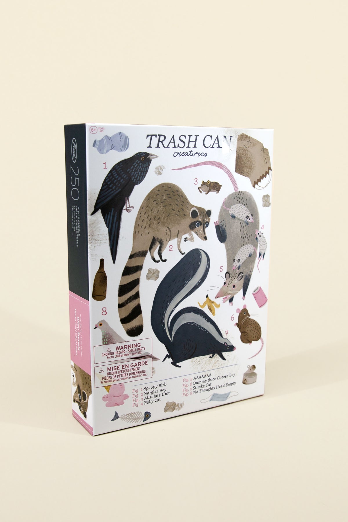 trash can creatures puzzle