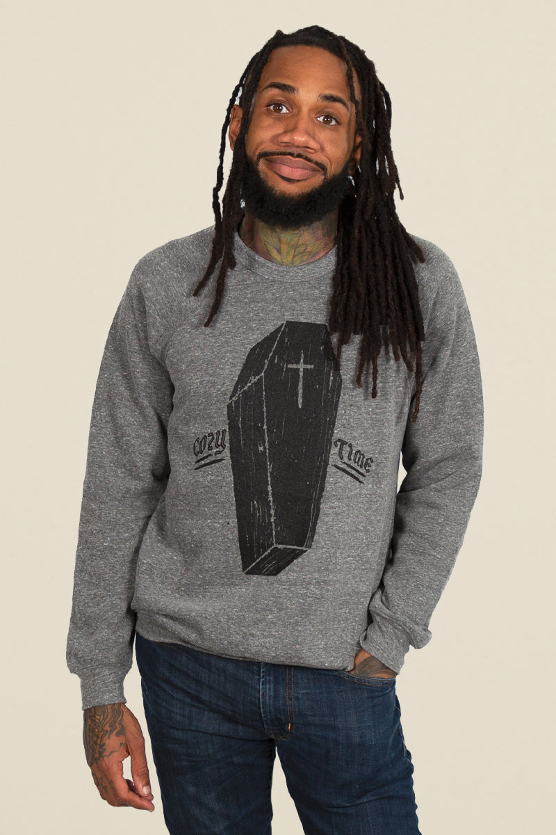 KSG10: Cozy Time Coffin Sweatshirt