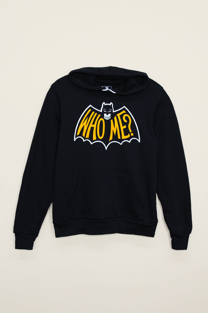 Who Me? Batmin sweatshirt Kin Ship Goods Comedy Bang Bang