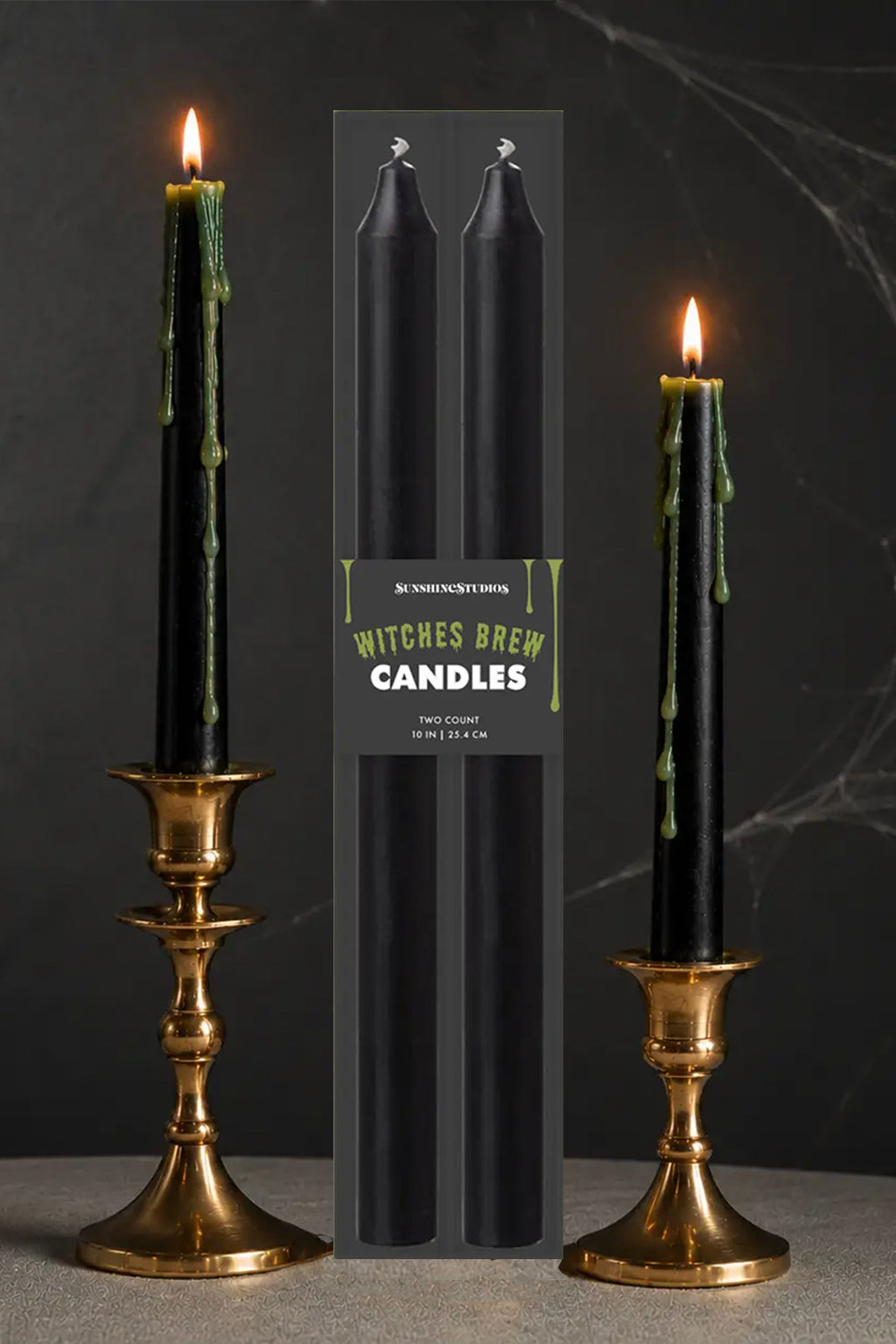 Witches Brew Color Dripping Candles