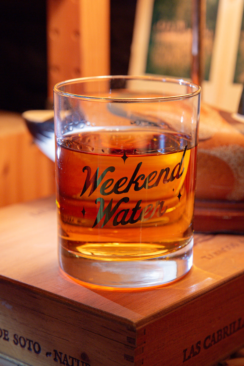 Stay F. Homekins: Weekend Water Glass