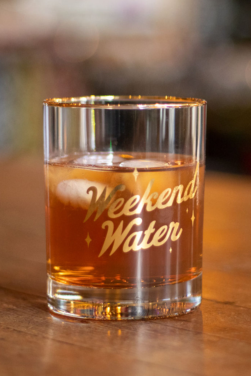 Stay F. Homekins: Weekend Water Glass