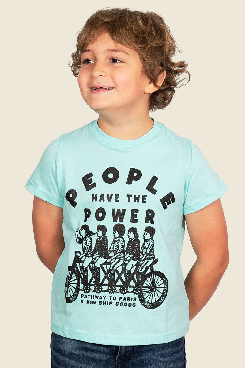 people have the power kids tee