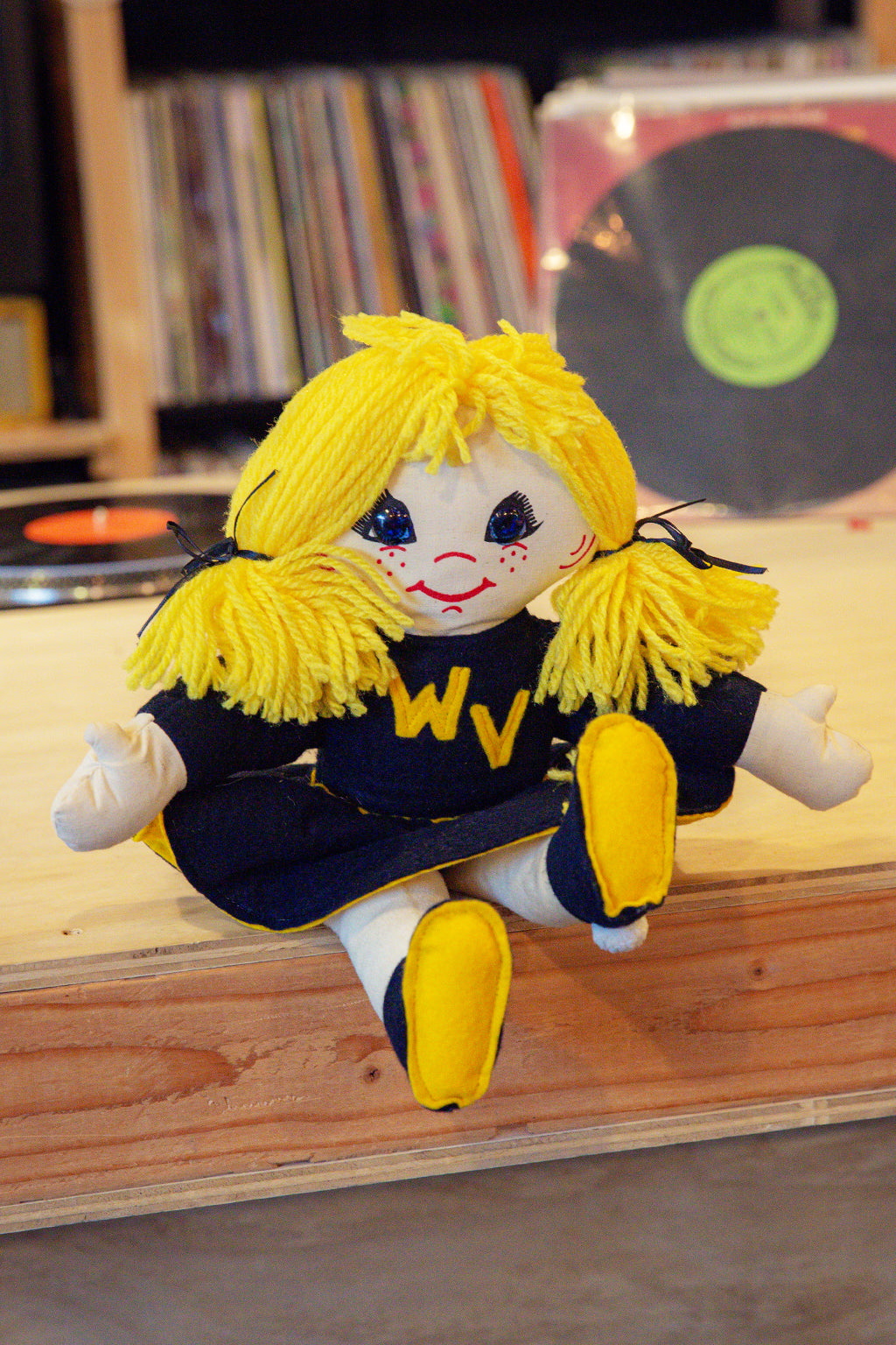 Vintage WVU Doll