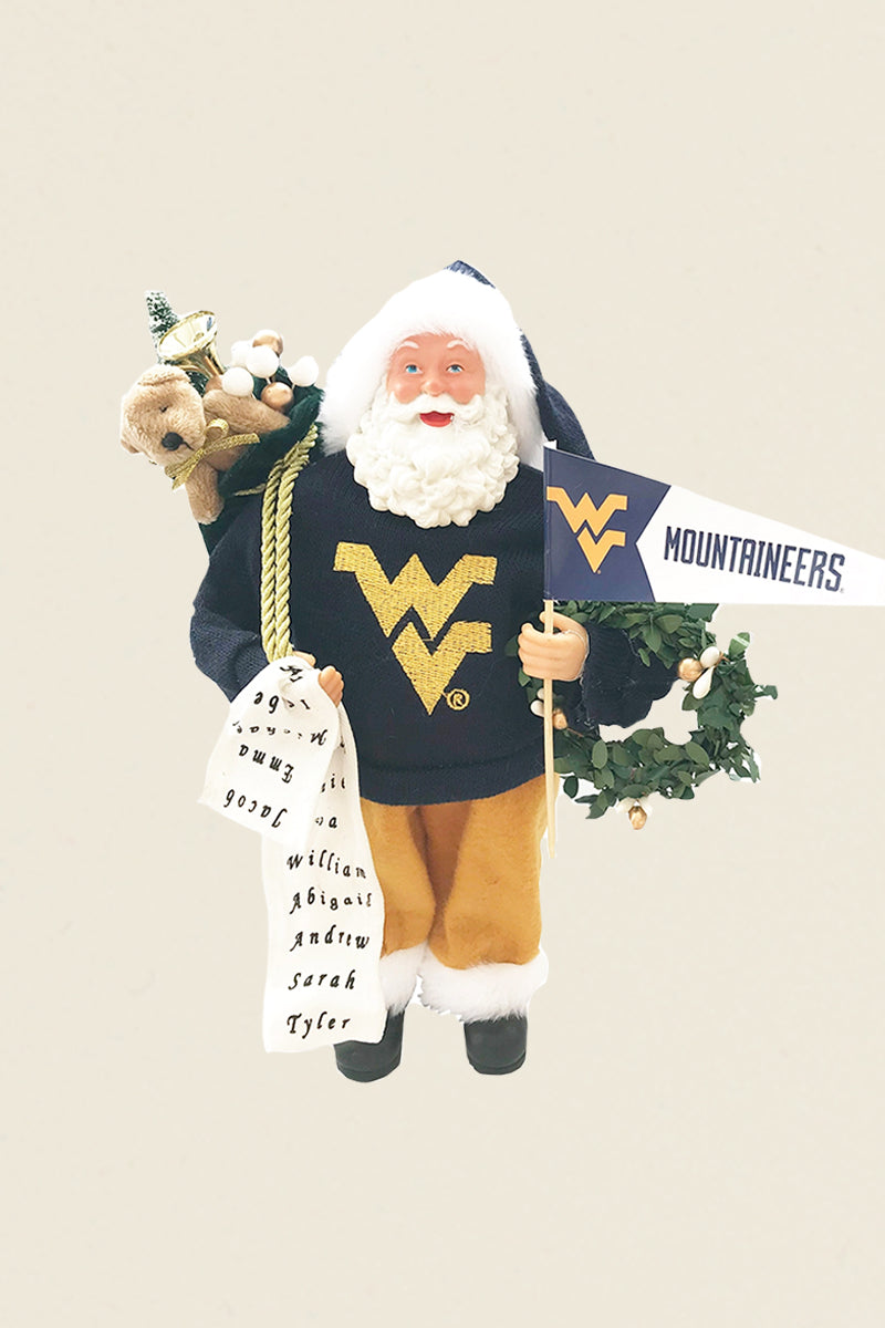 wv santa figurine Kin Ship Goods