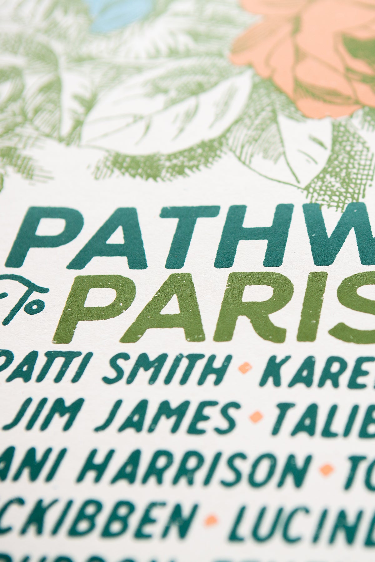 pathway to paris poster - los angeles, final sale